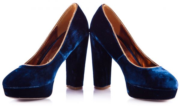 High-Blue Heels